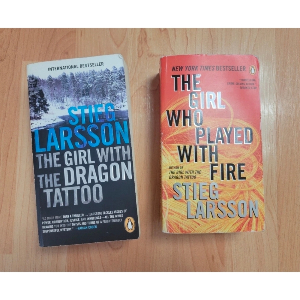 BOGO The Girl With the Dragon Tattoo/The Girl Who Played With Fire bundle